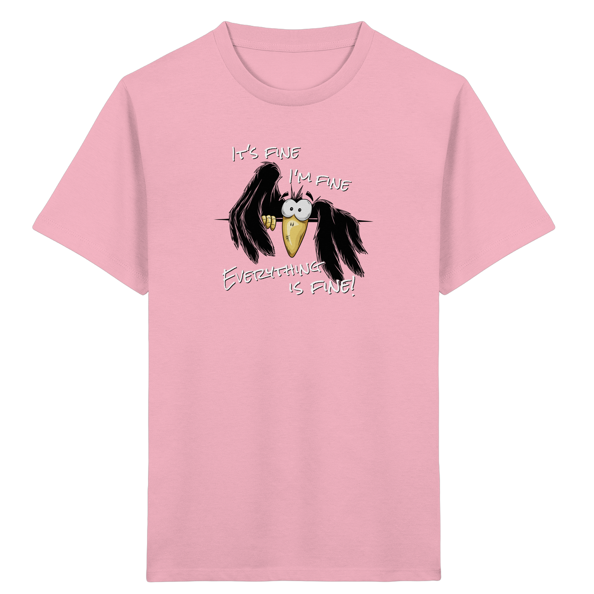 I’m Fine Rabe | Alles Gut Krähe - Kids Organic Shirt