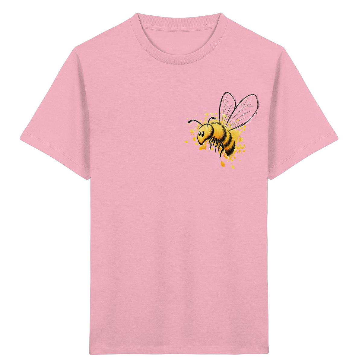 Lässige kleine Honig-Biene - Kids Organic Shirt