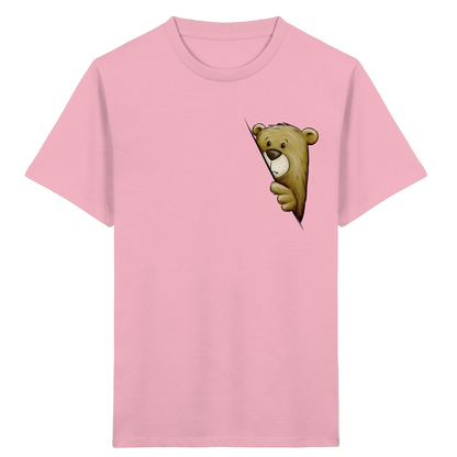 Funky Bär Illustration - Kids Organic Shirt