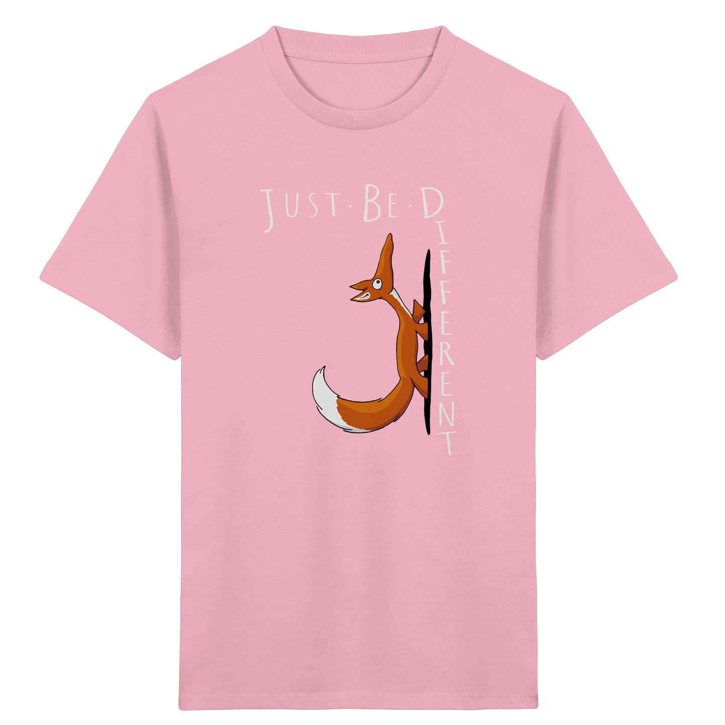Just Be Different | Sei Anders, kleiner Fuchs - Kids Organic Shirt
