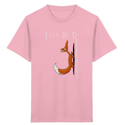 Just Be Different | Sei Anders, kleiner Fuchs - Kids Organic Shirt