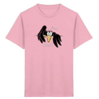 Joa Läuft Krähe gechillter Rabe - Kids Organic Shirt