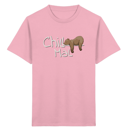 Chill Mal schläfriger Braunbär - Kids Organic Shirt