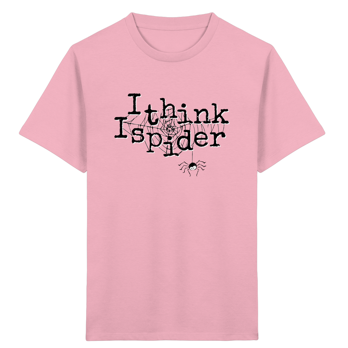 I think I spider - Spinne - Kids Organic Shirt