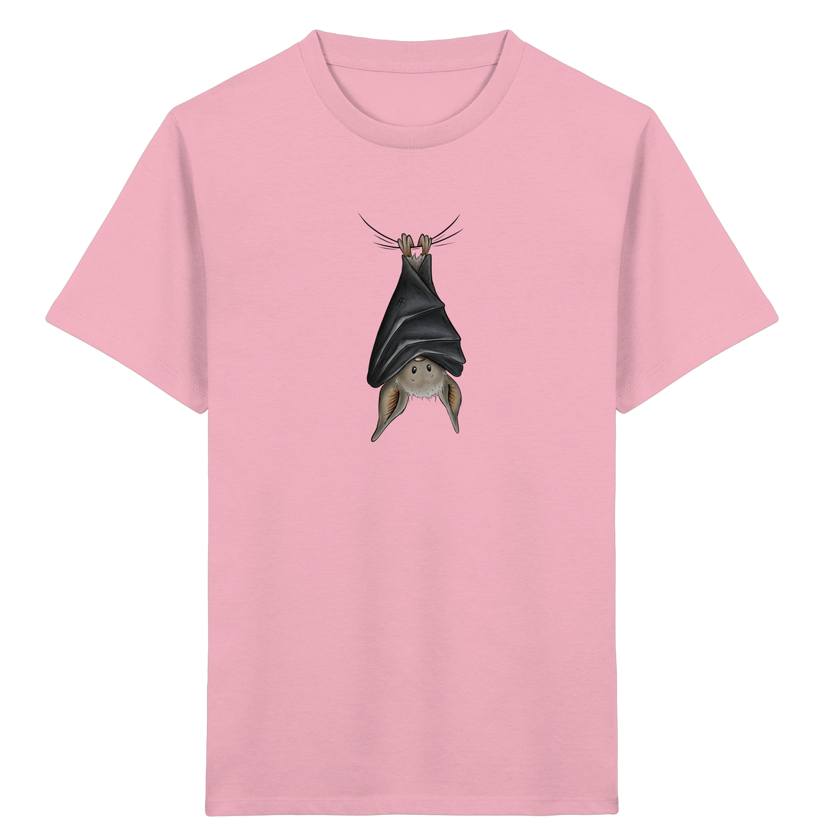 Lustig chillende Fledermaus - Kids Organic Shirt