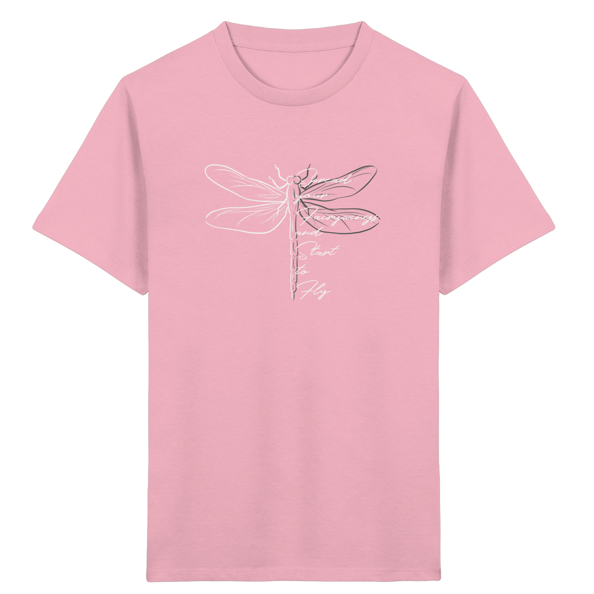 Breite die Flügel aus und flieg los | Libelle - Kids Organic Shirt