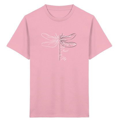 Breite die Flügel aus und flieg los | Libelle - Kids Organic Shirt