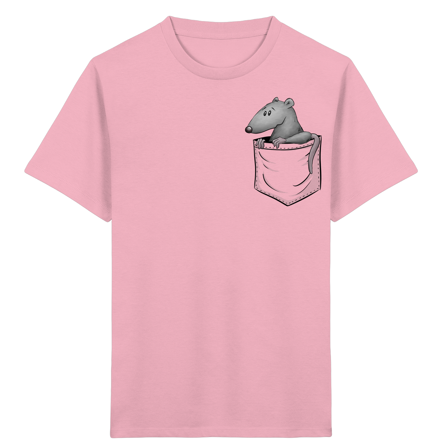 Kleine Ratte in der Tasche - Kids Organic Shirt