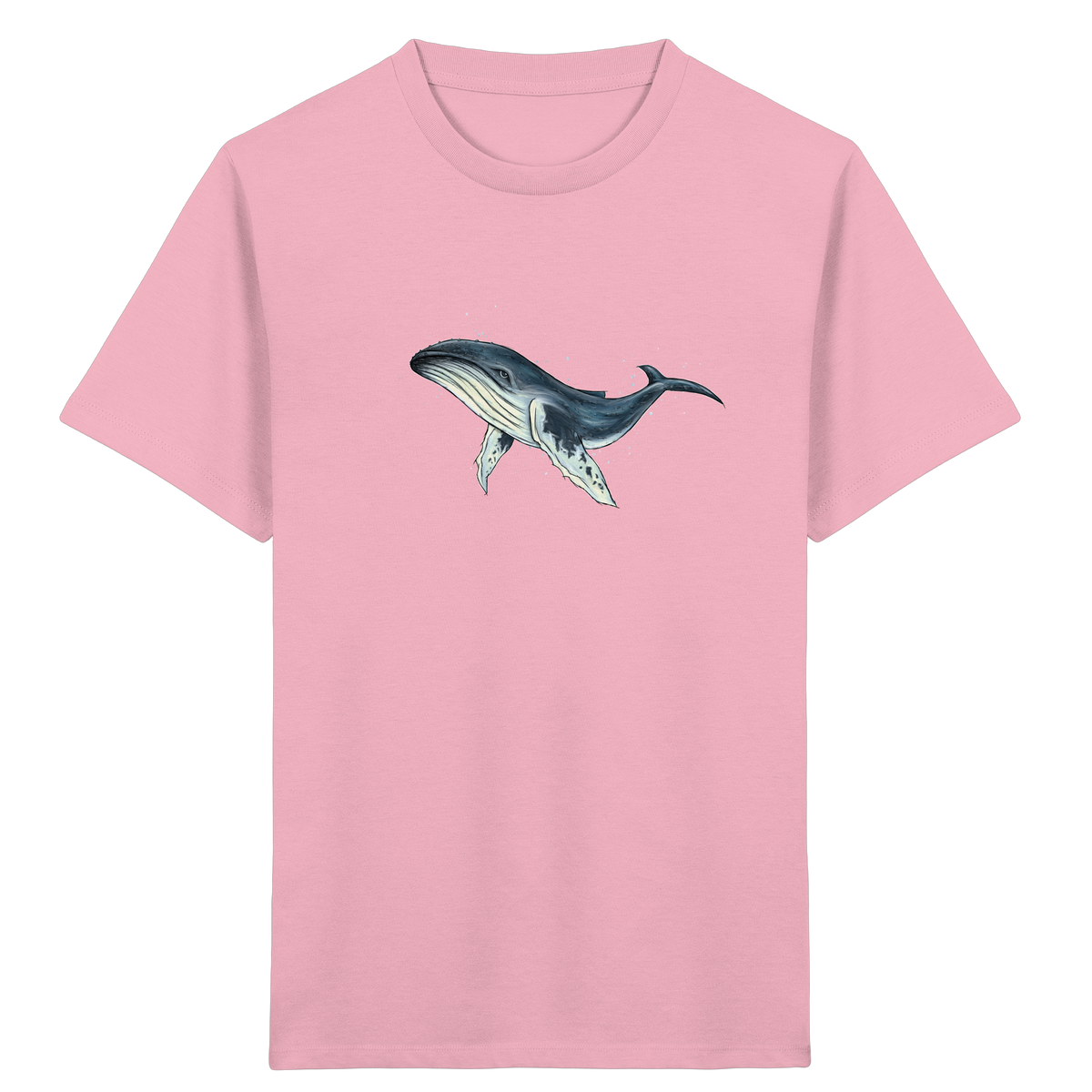 Tiefsee Ozean-Riese Buckelwal - Kids Organic Shirt