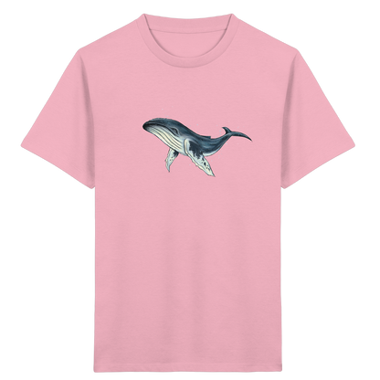 Tiefsee Ozean-Riese Buckelwal - Kids Organic Shirt