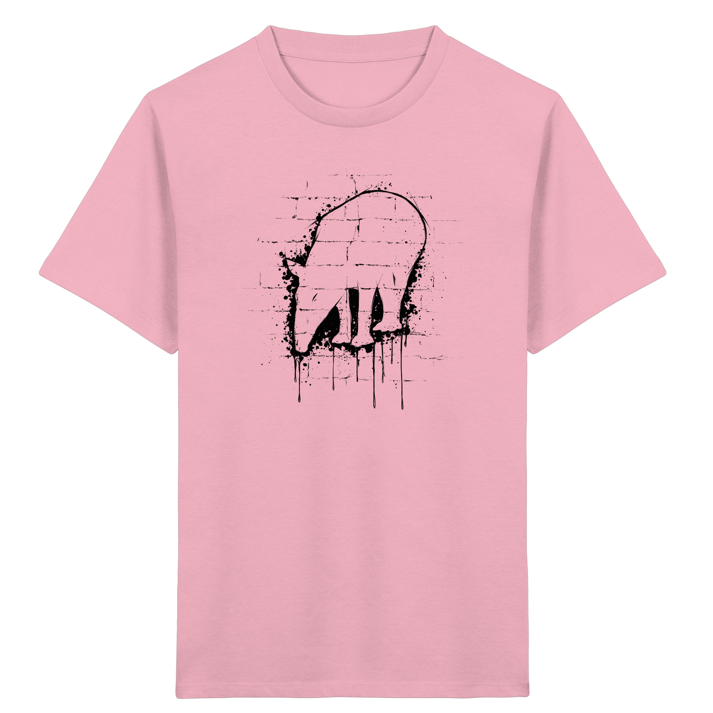 Urban Street Art Tapir Silhouette - Kids Organic Shirt