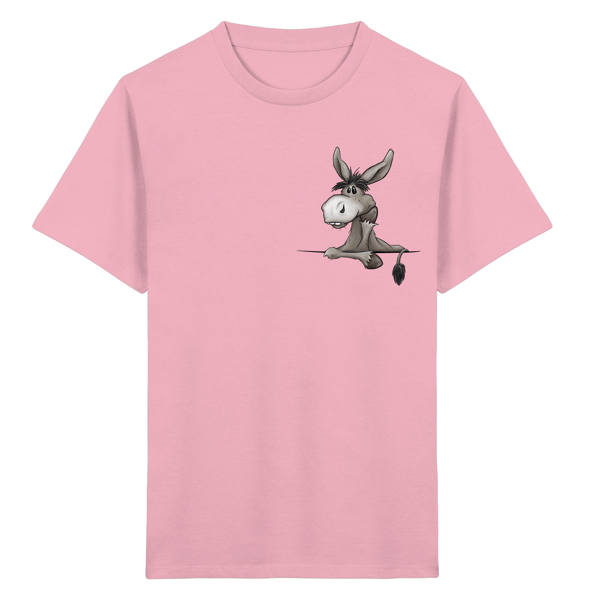 Lustiger lässiger Esel - Kids Organic Shirt