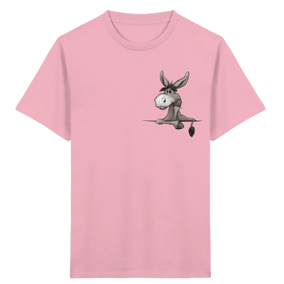 Lustiger lässiger Esel - Kids Organic Shirt