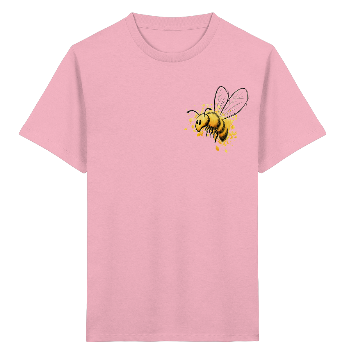 Lässige kleine Honig-Biene - Kids Organic Shirt