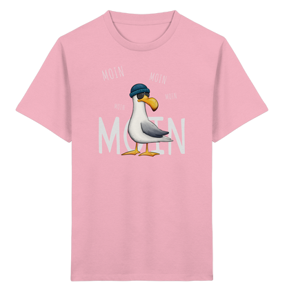 Moin Moin Lässige Hipster Möwe  - Kids Organic Shirt