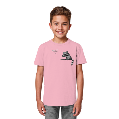 Nope! Frecher verwegener Waschbär - Kids Organic Shirt