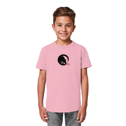 Zen Tapir im japanischen Enso Kreis - Kids Organic Shirt