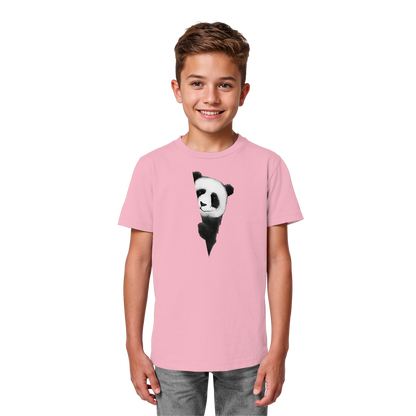 Panda Bär Illustration - Kids Organic Shirt