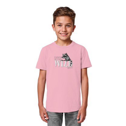 Bisschen wild heute! Waschbär - Kids Organic Shirt