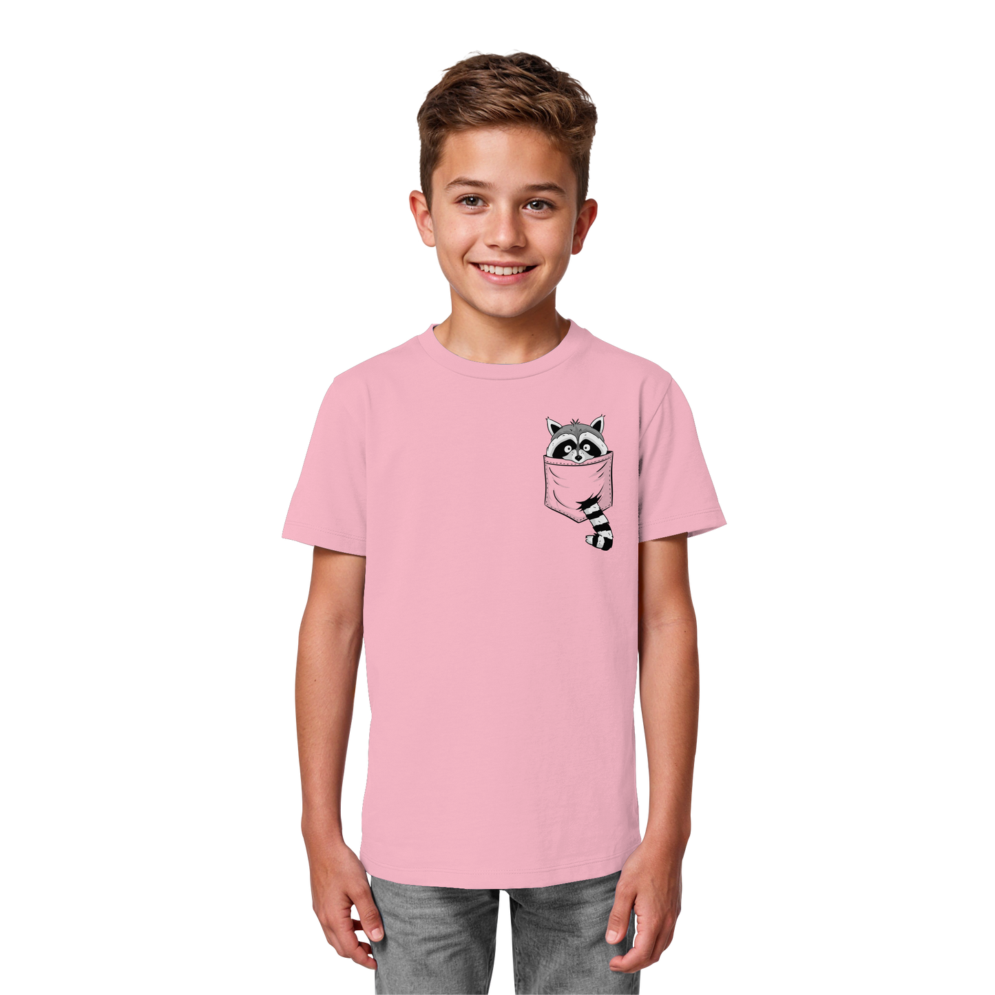 Waschbär in Deiner Tasche - Kids Organic Shirt