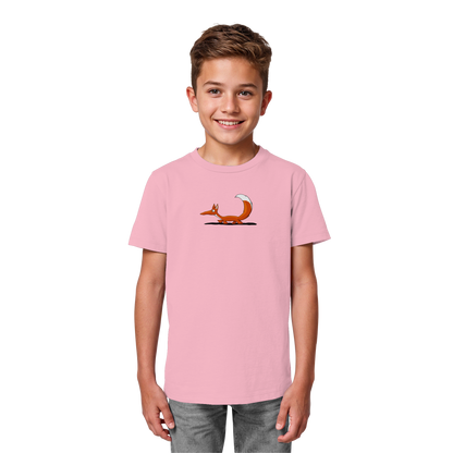 Lässiger cooler Fuchs | Mr. Fox, der Schleicher - Kids Organic Shirt