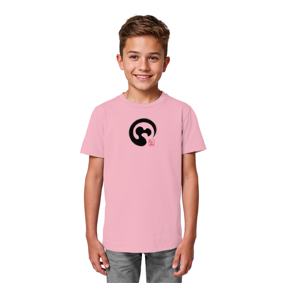 Zen Dodo im japanischen Enso Kreis - Kids Organic Shirt