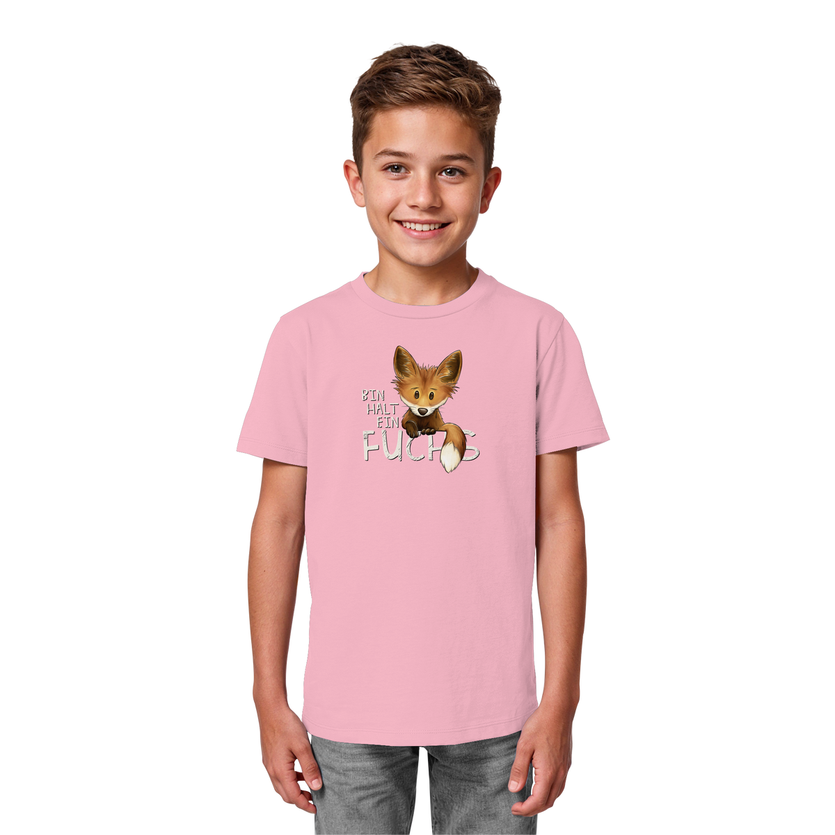 Bin halt ein Fuchs - Kids Organic Shirt