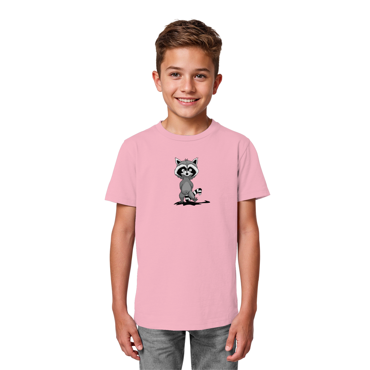 Frecher kleiner Waschbär - Kids Organic Shirt