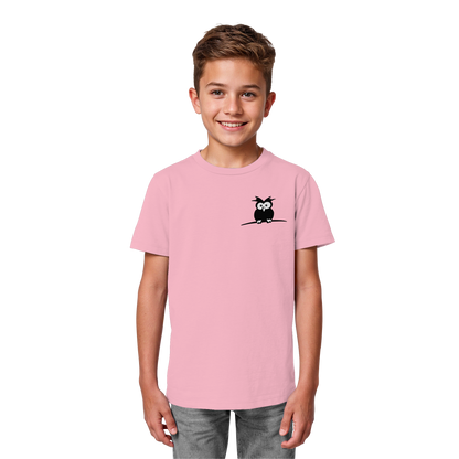 Kleine struppige Eule - Kids Organic Shirt