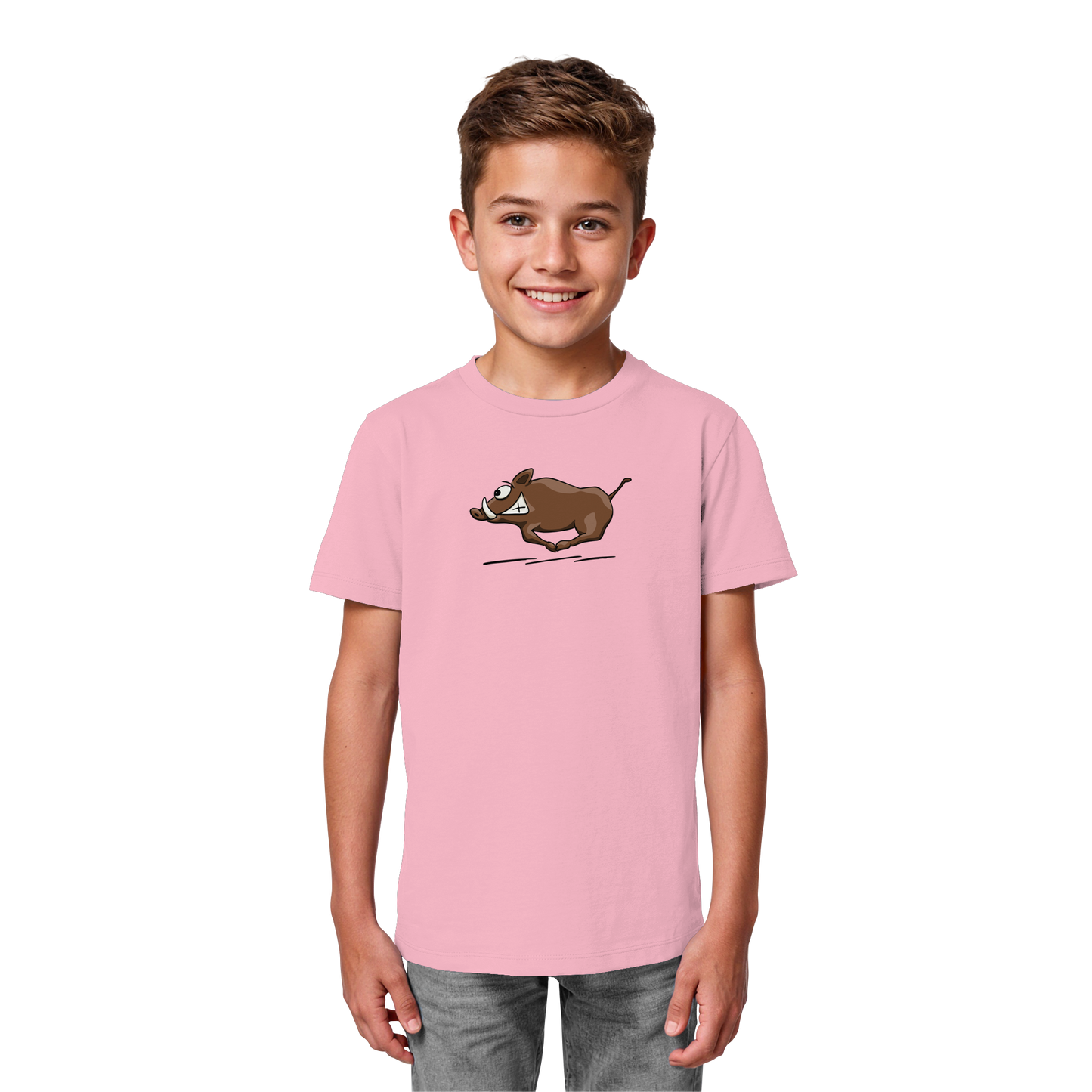 sauwildes Wildschwein | Wildsau  - Kids Organic Shirt
