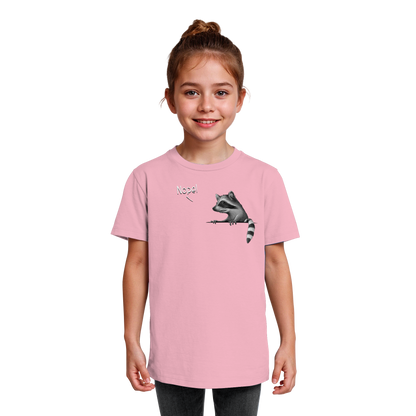 Nope! Frecher verwegener Waschbär - Kids Organic Shirt