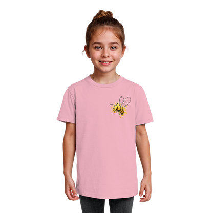 Lässige kleine Honig-Biene - Kids Organic Shirt