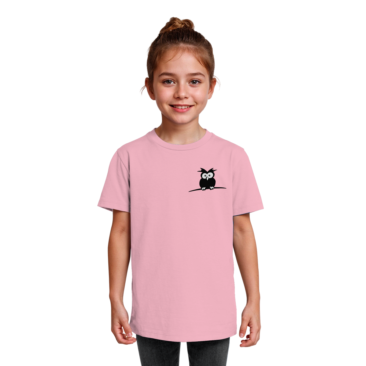 Kleine struppige Eule - Kids Organic Shirt