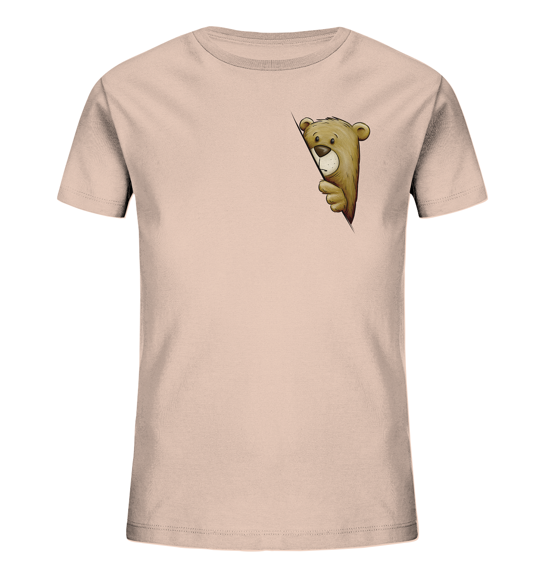 Funky Bär Illustration - Kids Organic Shirt