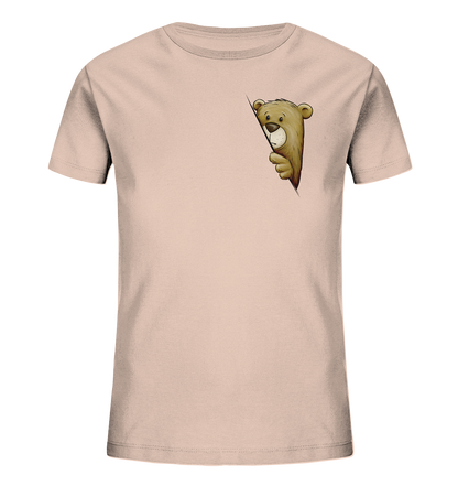 Funky Bär Illustration - Kids Organic Shirt
