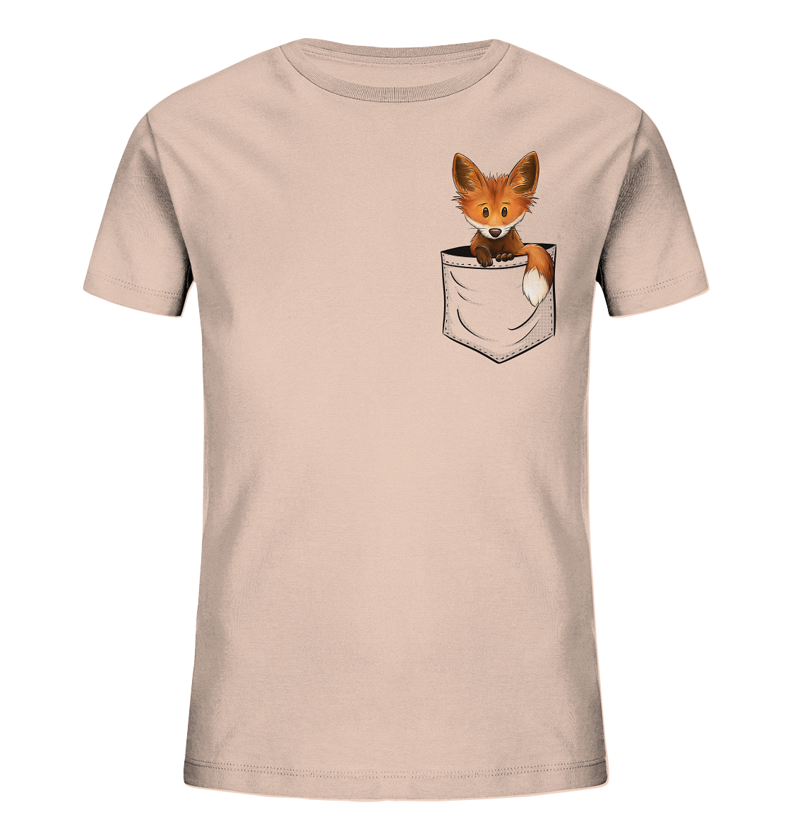 Funky Fuchs in der Tasche - Kids Organic Shirt