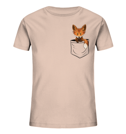 Funky Fuchs in der Tasche - Kids Organic Shirt