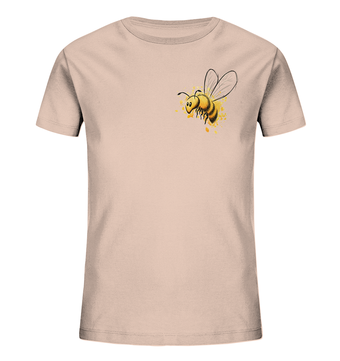 Lässige kleine Honig-Biene - Kids Organic Shirt