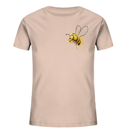 Lässige kleine Honig-Biene - Kids Organic Shirt