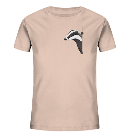 Lässiger Dachs Meister Grimbart - Kids Organic Shirt