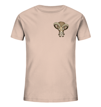 Bockiges Mufflon Widder Schafbock - Kids Organic Shirt