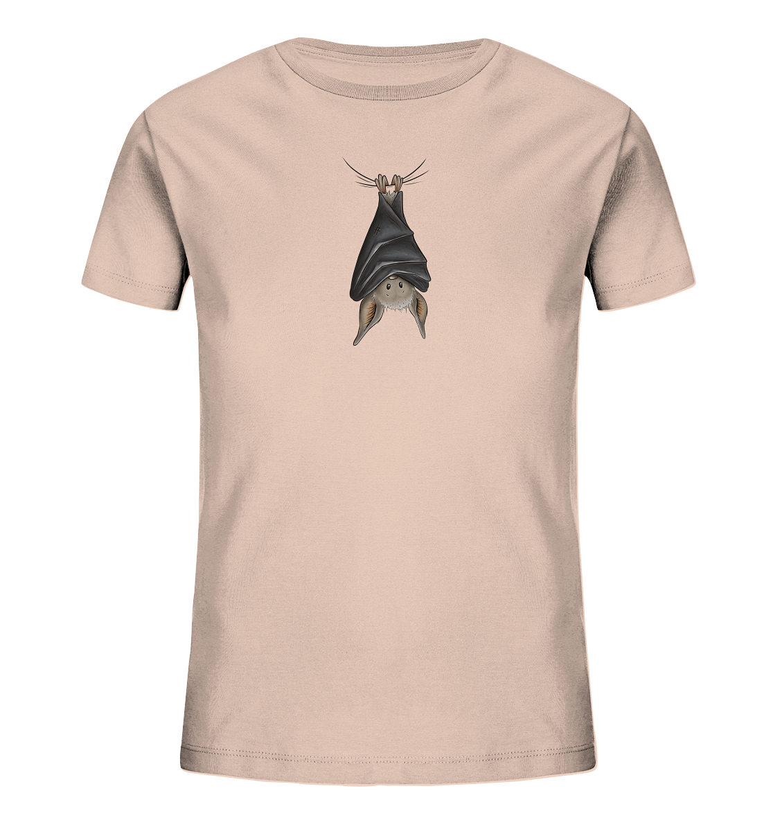 Lustig chillende Fledermaus - Kids Organic Shirt