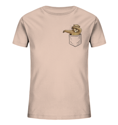 Dabbender Biber in Deiner Tasche - Kids Organic Shirt