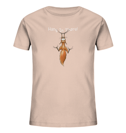 Hang In There | Lässiges Eichhörnchen - Kids Organic Shirt