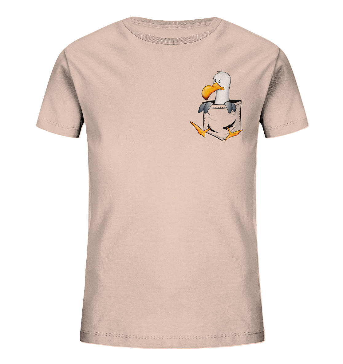 Kleine Möwe In Deiner Tasche - Kids Organic Shirt