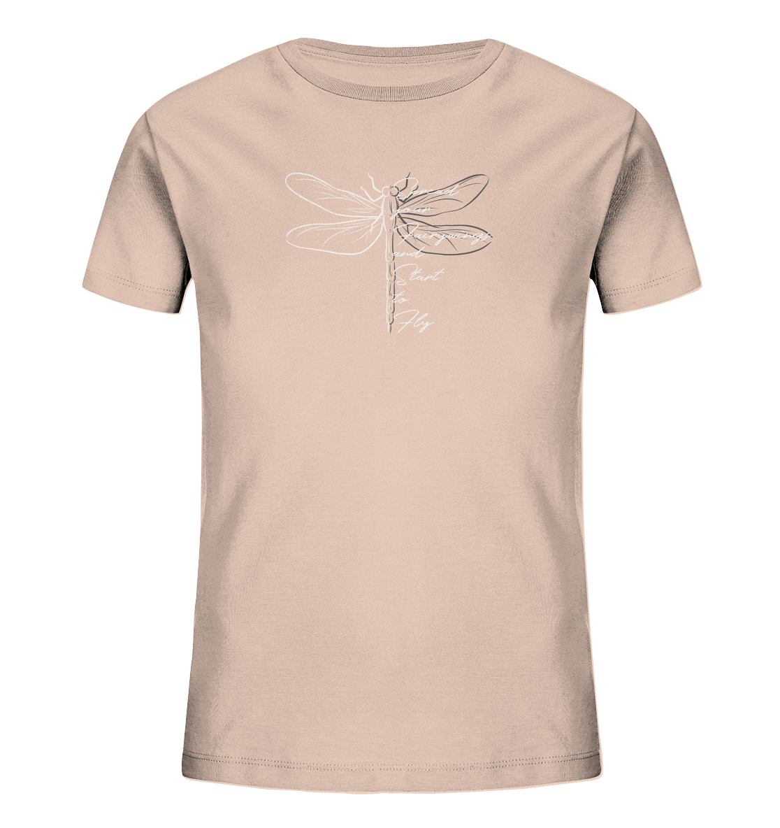 Breite die Flügel aus und flieg los | Libelle - Kids Organic Shirt