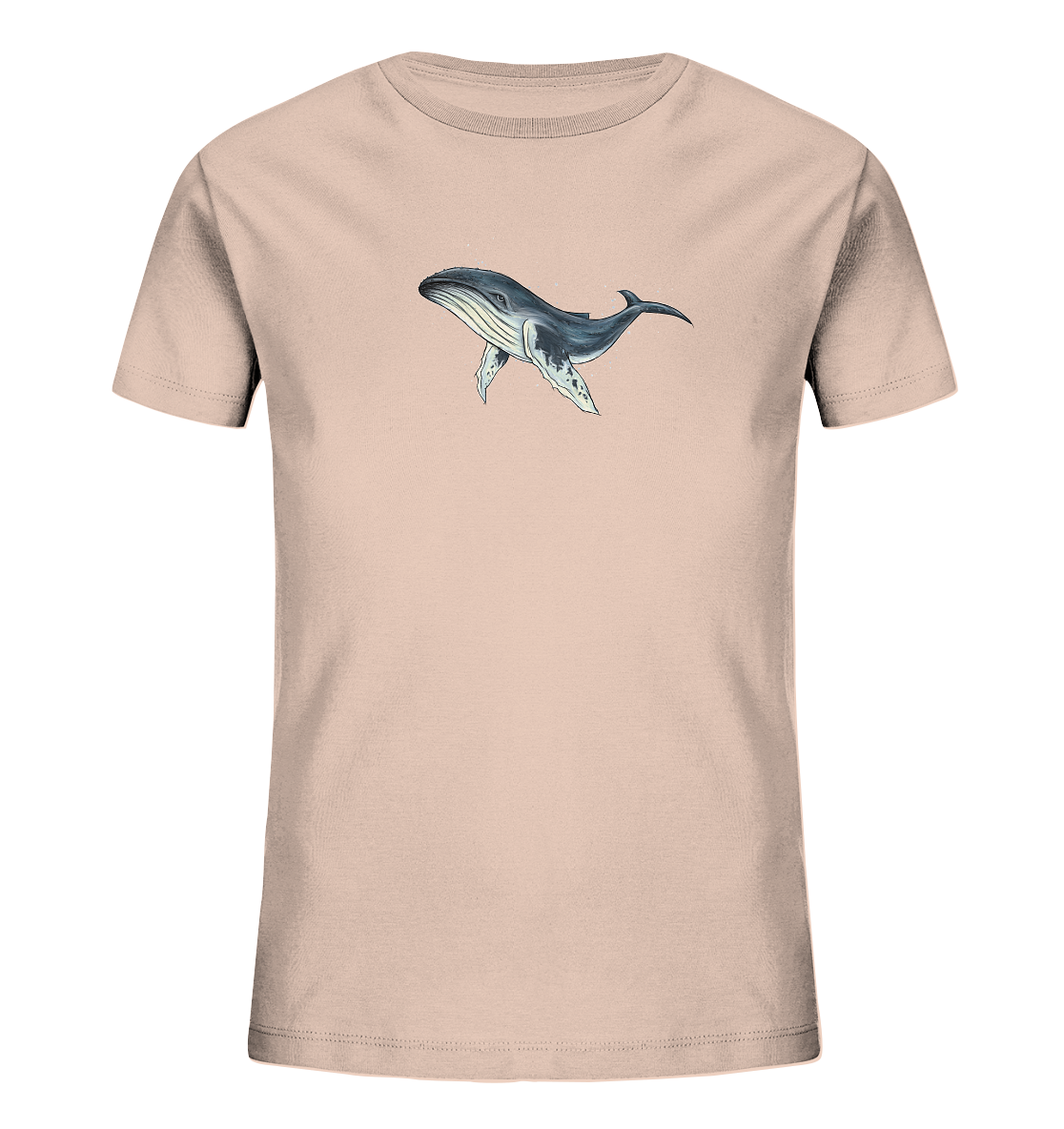 Tiefsee Ozean-Riese Buckelwal - Kids Organic Shirt