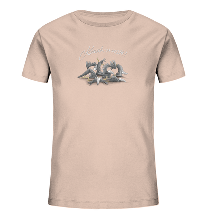 Kraah-masté! Yoga Raben Krähen - Kids Organic Shirt