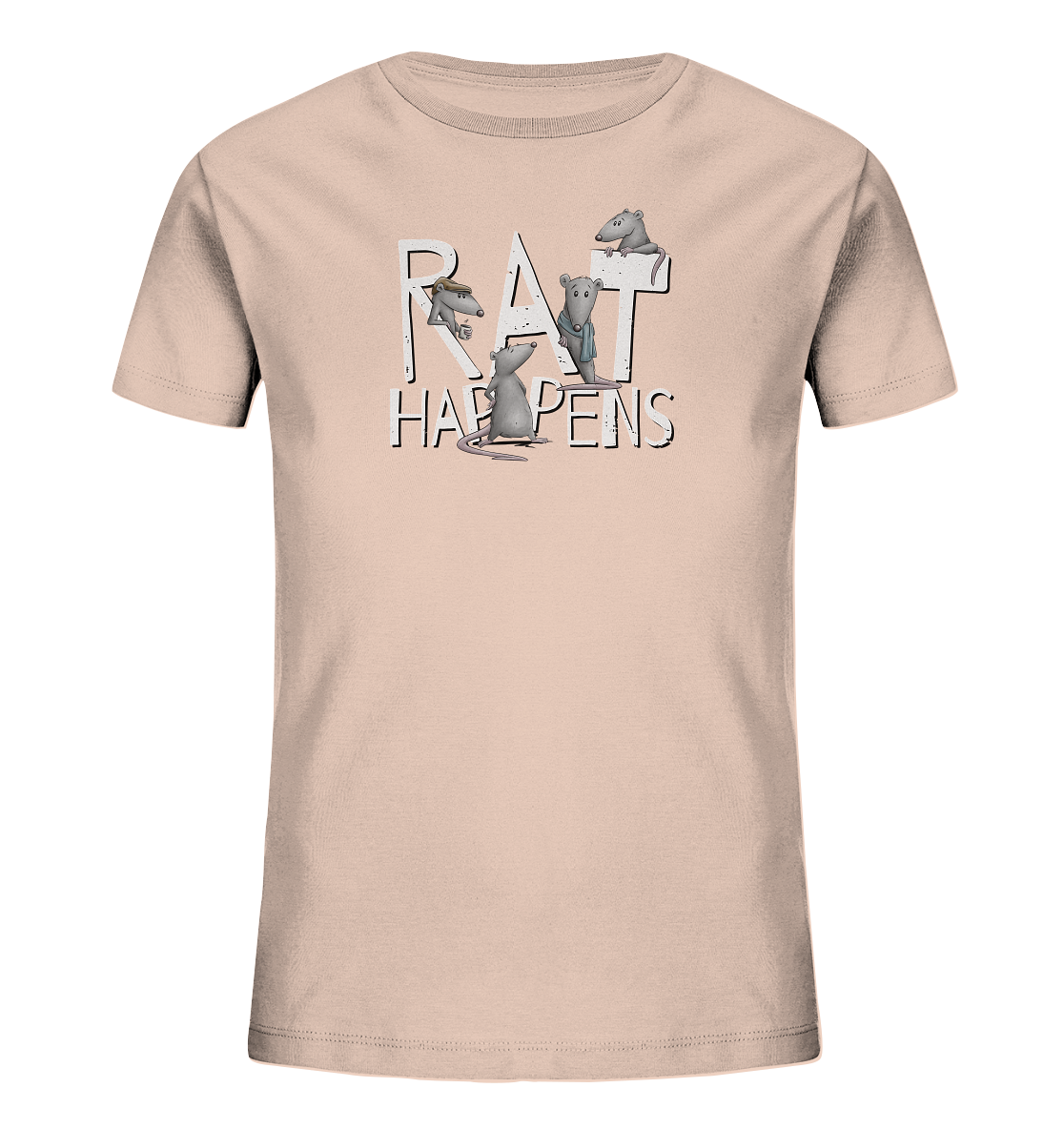 Rat Happens Ratten - Kids Organic Shirt