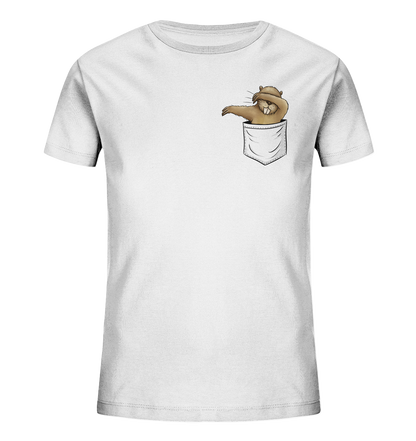 Dabbender Biber in Deiner Tasche - Kids Organic Shirt